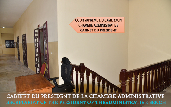 Cabinet du président de la chambre administrative