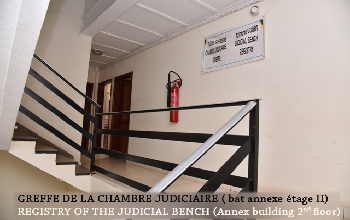 Greffe de la chambre judiciaire (bâtiment annexe)