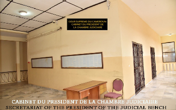 Cabinet du président de la chambre judiciaire