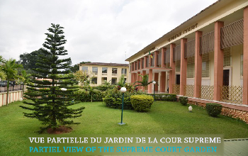 Jardin de la cour supreme