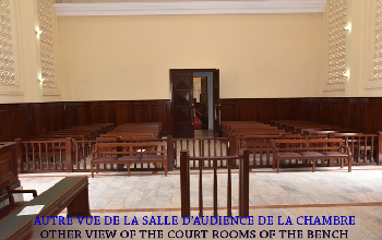 Salle d'audience de la chambre administrative