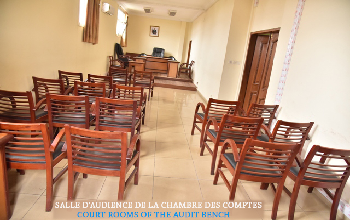 Salle d'audience de la chambre des comptes 