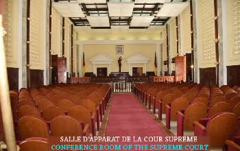 Salle des audiences solennelles de la chambre judiciaire